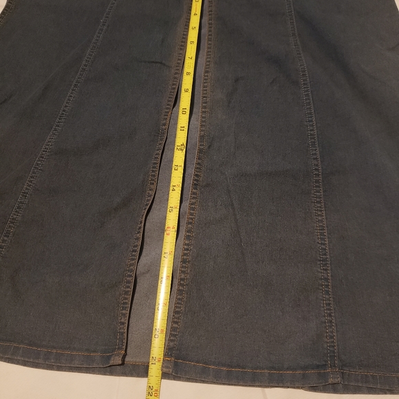 Blue Asphalt full length skirt - Picture 6 of 6